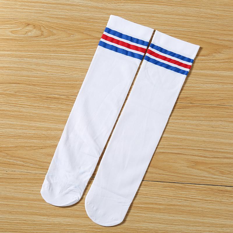 White school girls over the knee high long socks cartoon cat/star/heart/stripe design baby kids child student princess stockings