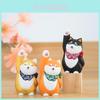 Hölzerne Shiba Inu Handgefertigte Schreibtischdekoration Mit Niedlichem Design Für Homeoffice Und Als Geschenk