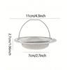 1/2/3Pcs Kitchen Sink Strainer With Handle Stainless Steel Mesh Filter Drain Stopper Food Residue Hair Catcher Prevents Clogs