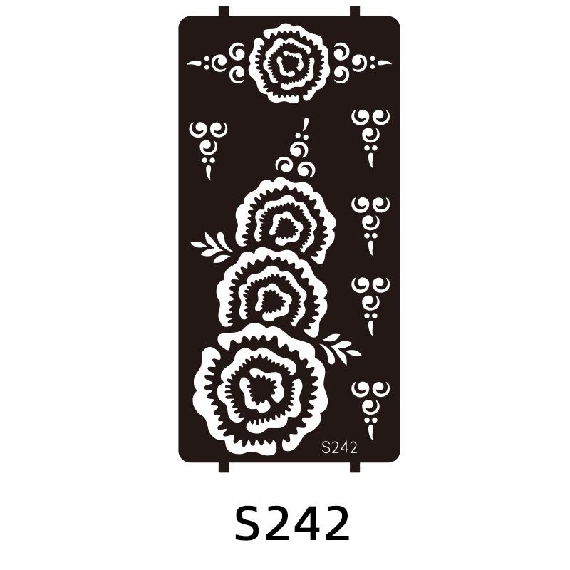 Indian Hannah Tattoo Template Tattoo Hand Drawn Template Juice Tattoo Sticker Painted Hennatattoo