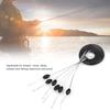 100PcsCelsiusLot Rubber Fishing Bobber Stopper   Sinker Cylinder Oval     Stop (Cylinder)