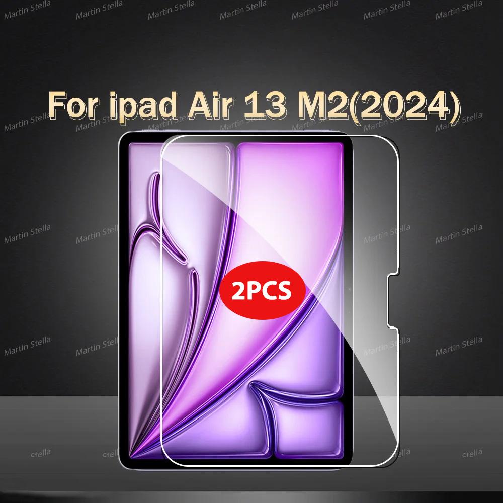 2 Stück Gehärtetes Glas Displayschutzfolie Für ipad Pro Air 13 11 2024 M4 M2 Air 5 4 Pro 12.9 11 M3 M5 2025 2026 Film