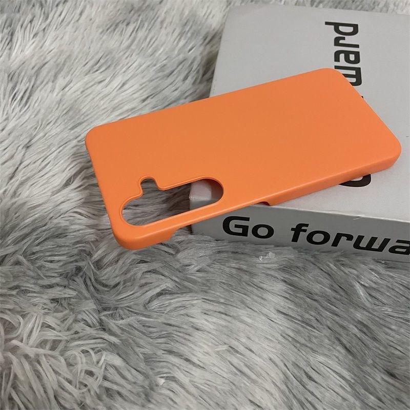 Suitable for Samsung S24ultra Phone Case Without Frame Samsung Note10 Hard Shell Solid Color Simple S20s21s23