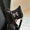Underarm bag women's winter new feeling shoulder bag fashion bow chain bag women's bag