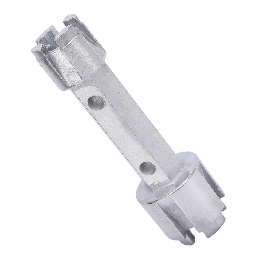 Badewannenablaufschlüssel Doppelseitiger Hantelschlüssel Hochbelastbare Aluminiumlegierung Demontagewerkzeug für Spüle Badewanne