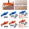 Hole Doweling Kit Puncher Scriber Line Drawing Marker for Woodworking Drill and Marking