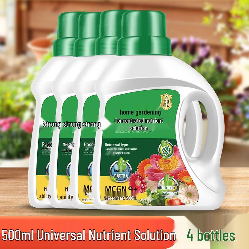 General-Purpose Hydroponic Nutrient Solution for Indoor Flowers and Green Plants