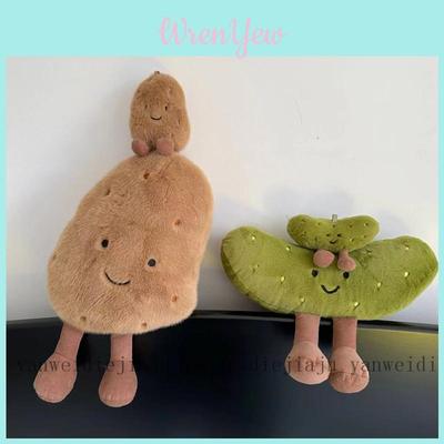 Cartoon Potato Stuffed Cushion With Pp Cotton Filling For Home Decor