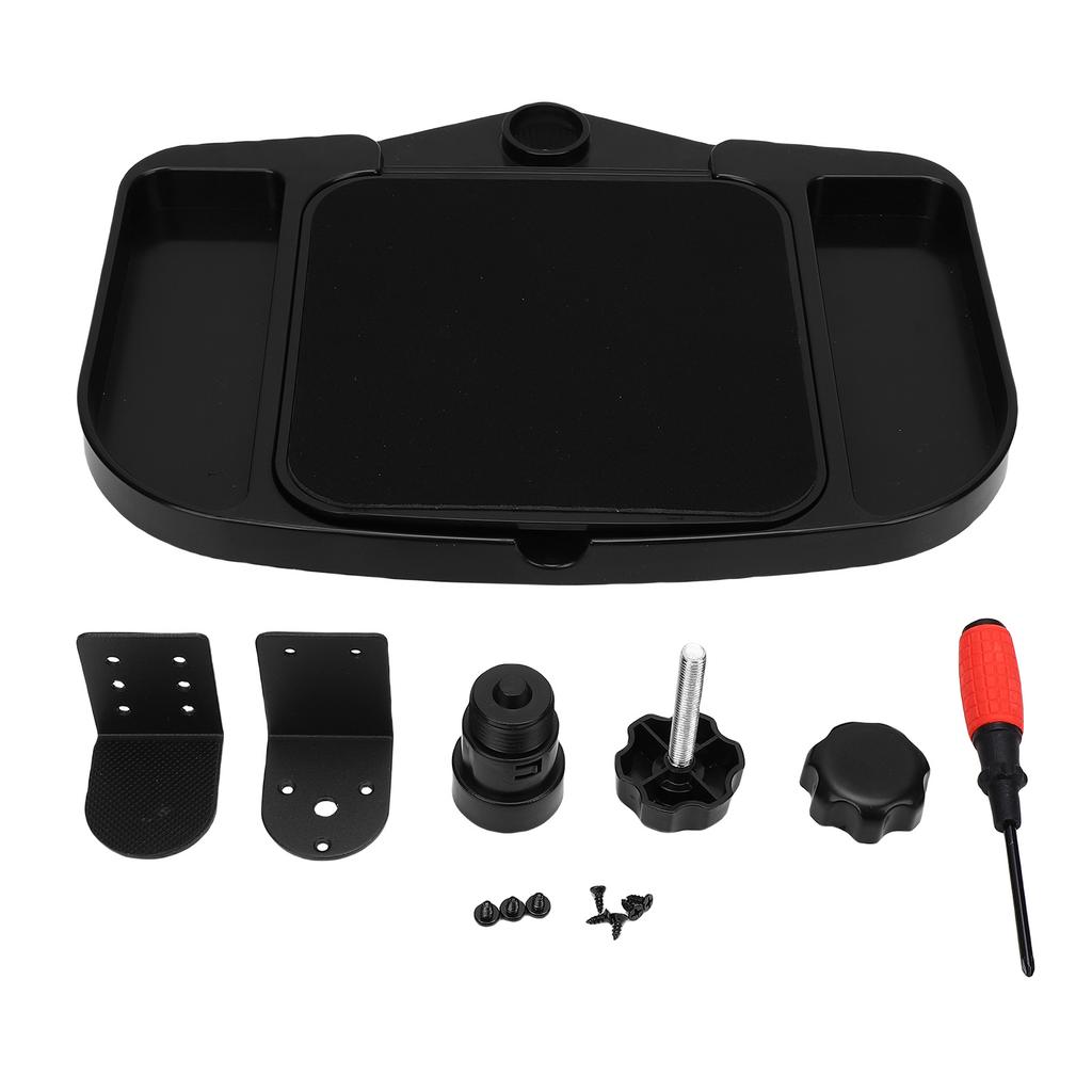 Clamp On Mouse Platform Adjustable Mouse Pad Device Holder Desk Rotating Tray Rest Extension Attachment