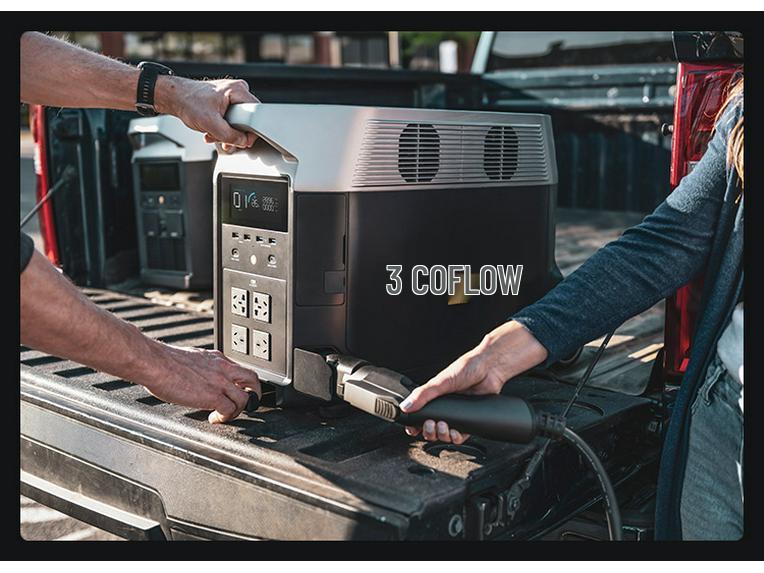 EcoFlow Outdoor Power Station Pro: Fast Charging Adapter & Smart Remote