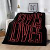 Elvis Lives Forever Blanket Ultra-Soft Great for Chair Sofa Seaside for All Seasons Modern Style Ideal Gift For Birthday Valentine'S Day