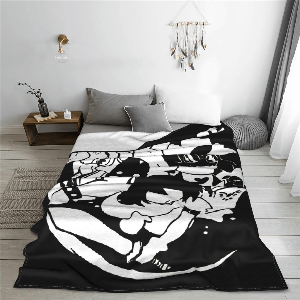Deltarune Undertale Knitted Blankets Flannel Throw Blankets Bed Sofa Decoration Soft Warm Bedsprea,