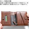 Leather Craftsman Dualline Men's Bifold Wallet, Genuine Tochigi Leather, with Pass Case and Commuter Pass Holder, DU013 CA (Caramel)