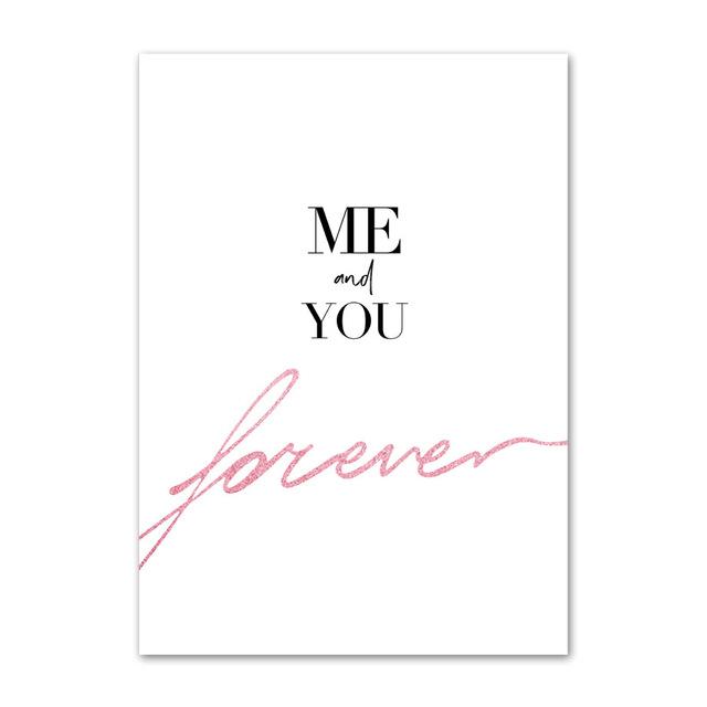 Poster de perete cu peisaj roz, imprimare pentru fată, clădire, pod, autobuz, cabină telefonică, citate, artă de perete nordică, artă decorativă, pictură pe pânză