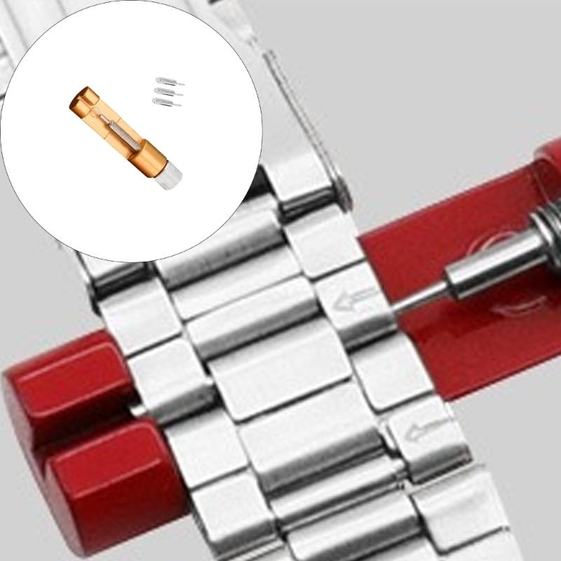 Watch Link Removal Kit Adjustable Strap Tool Spring Bar Removing Portable Watch Band Pin Removing for Watch Repair