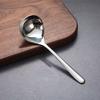 1Pcs 304 Stainless Steel Soup Spoon Soup Spoon Rice Spoon Long Handle Thickened Big Head Cutlery Household Kitchen Set Soup Spoo