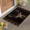 1Pcs Anti Fatigue Kitchen Rugs, Majestic Stag Print Waterproof Non-Slip Thick Cushioned Kitchen Mat Heavy Duty Comfort Standing Mat for Kitchen