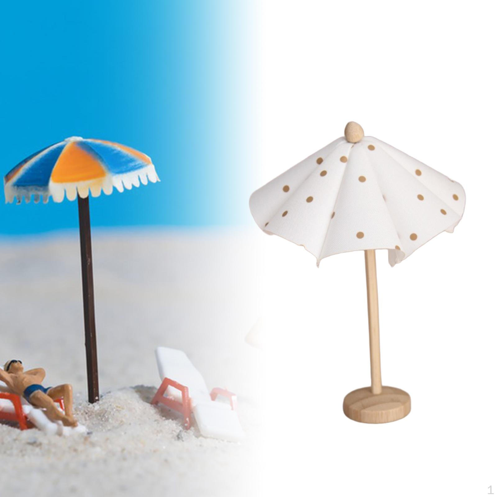 

1:12 Dollhouse Umbrella Mini Handmade for Fariy Garden Decoration DIY Project