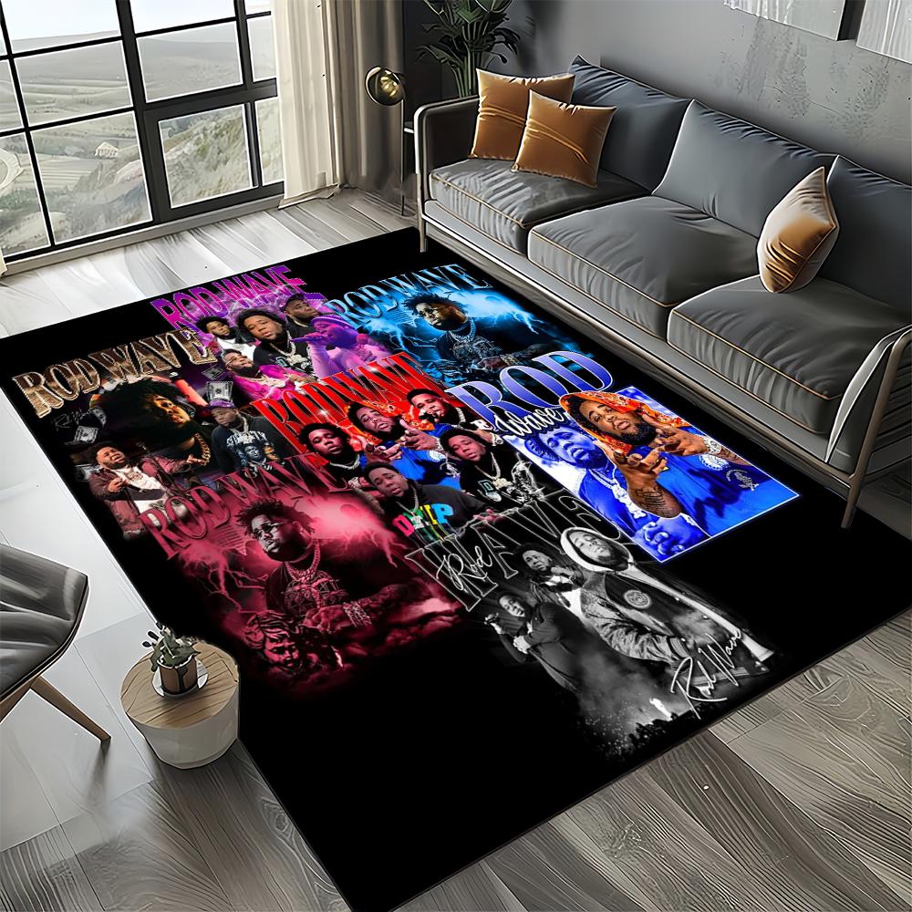 27 Style Rod Wave Rapper Star Area Rug,Carpet Rug for Home Living Room Bedroom Sofa Doormat Decor,kids Play Non slip Floor Mat