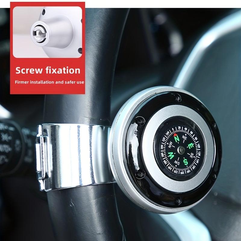 Automotive Steering Wheel Booster With Compass Automotive Steering Wheel Labor-saving Ball Metal Bearing Truck Compass Steering Gear