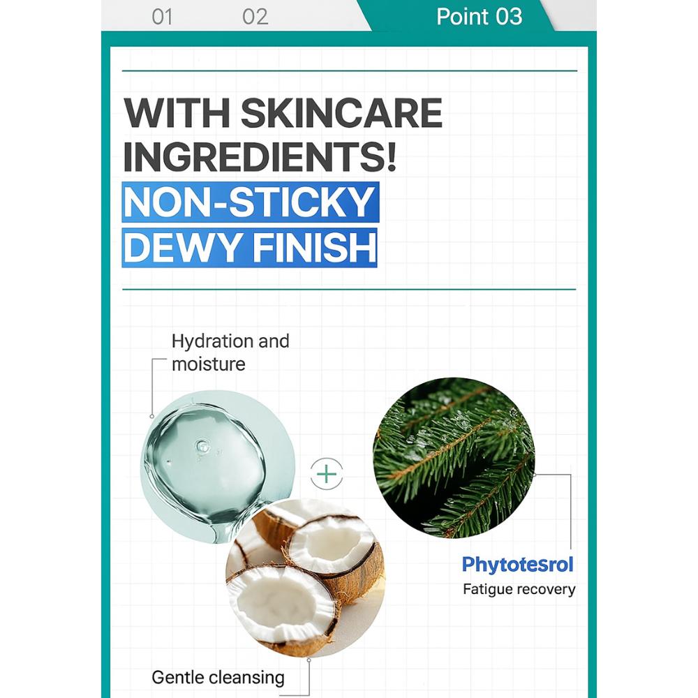 ILLIYOON Gentle Deep Facial Cleanser 250ml / Hypoallergenic Moisturizing Face Wash for Sensitive Skin