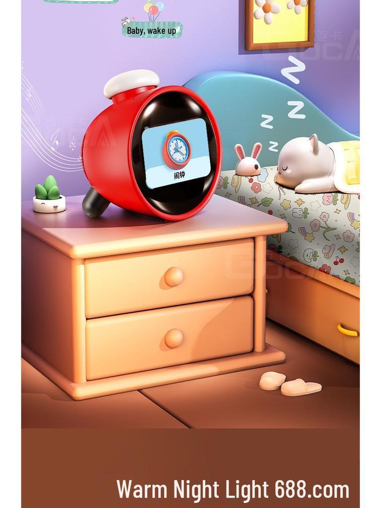 AI Smart Alarm Clock: Student's Multifunctional Voice Q&A Robot for Early Education and Self-Discipline
