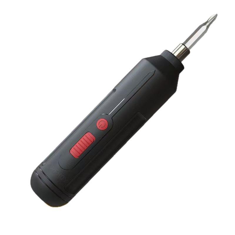Rechargeable Multi-functional Electric Screwdriver Gun: Mini Household Tool with Lithium Battery.