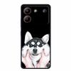 For ZTE Blade A54 Case Cute Cartoon Cat Black Silicone Soft Phone Case For ZTE Blade A54 4G Back Cover Case A 54 6.6" Funda Capa