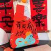 Year of Snake 2025 New Year Gift Bag Red Wrist Tote Bag Spring Festival Gift Bag  Company Party