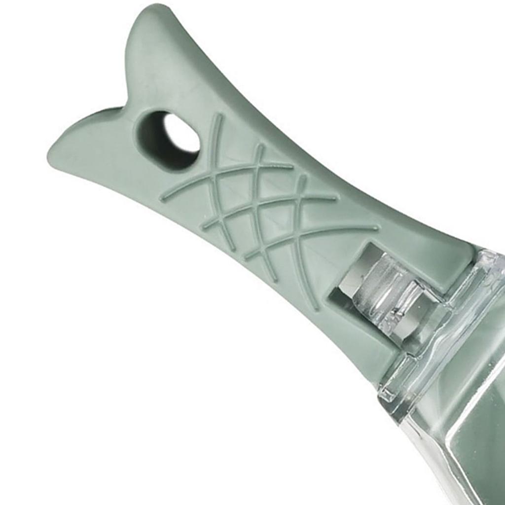 Fish Scaler Practical Easy to Use Fast Fish Scale Remover Peeler Scraper Tool with Lid for Home Kitchen