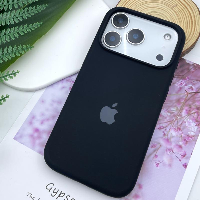 Flytende silikon telefondeksel for Apple iPhone 17 Pro Max - Ensfarvet Stor hull Støtsikkert Fullt dekkende På iPhone 16/15/14/13/12/11/Pro/Plus/17 Air