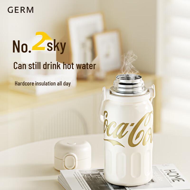 GERM Coca-Cola 850ml Insulated Sport Straw Cup