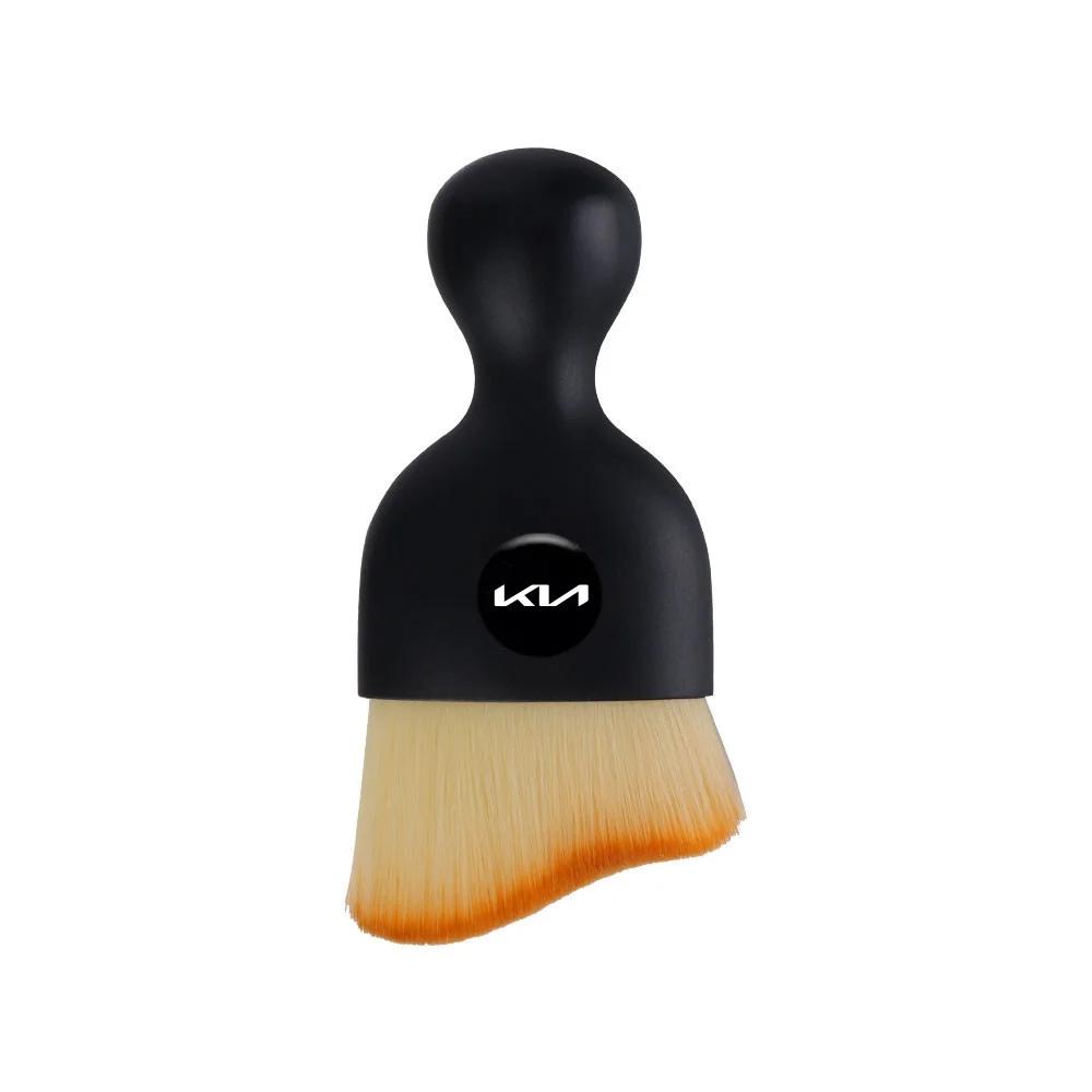 GYQJ3 Car Interior Dust Brush Soft Cleaning Tool For KIA Ceed Sportage Rio Optima Picanto K5 K9 Soul Sorento Air Vent Gap Cleaner