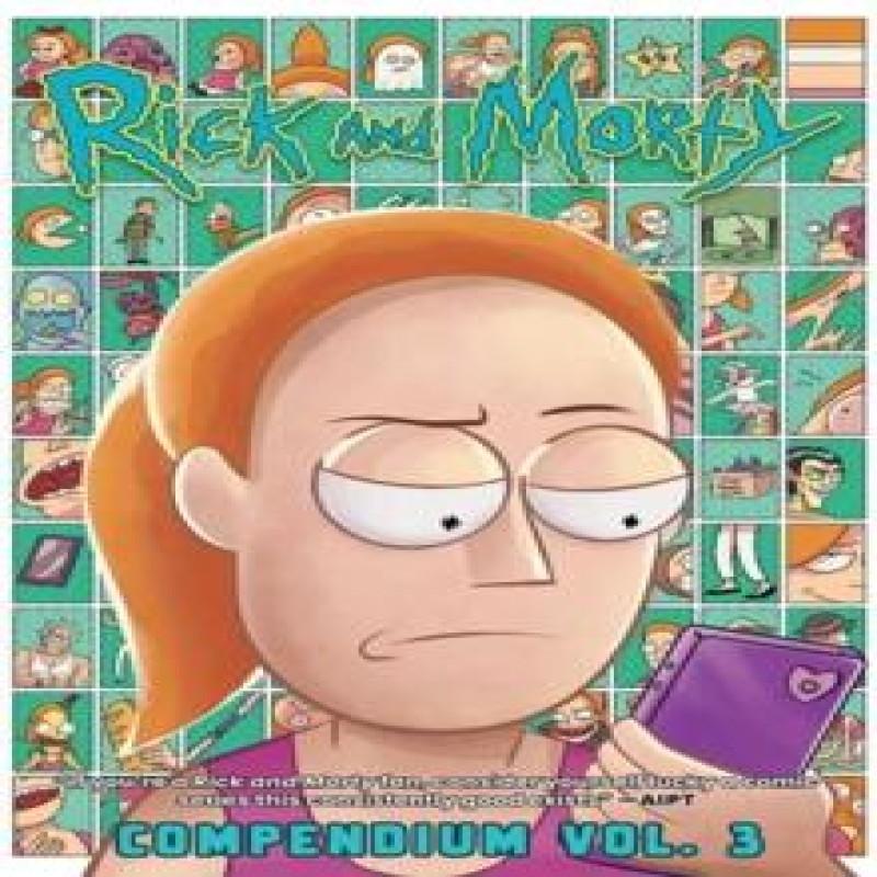 Rick and Morty Compendium Vol. 3 by Josh Trujillo Paperback Book 9781637155080
