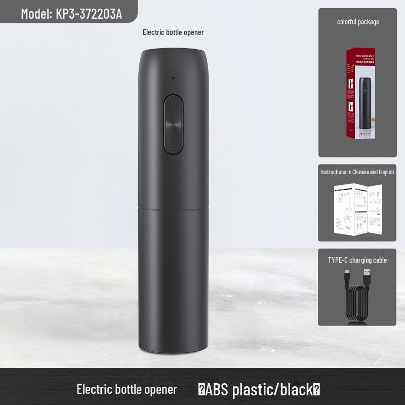 Rechargeable Automatic Wine Bottle Opener Set with Customizable Logo