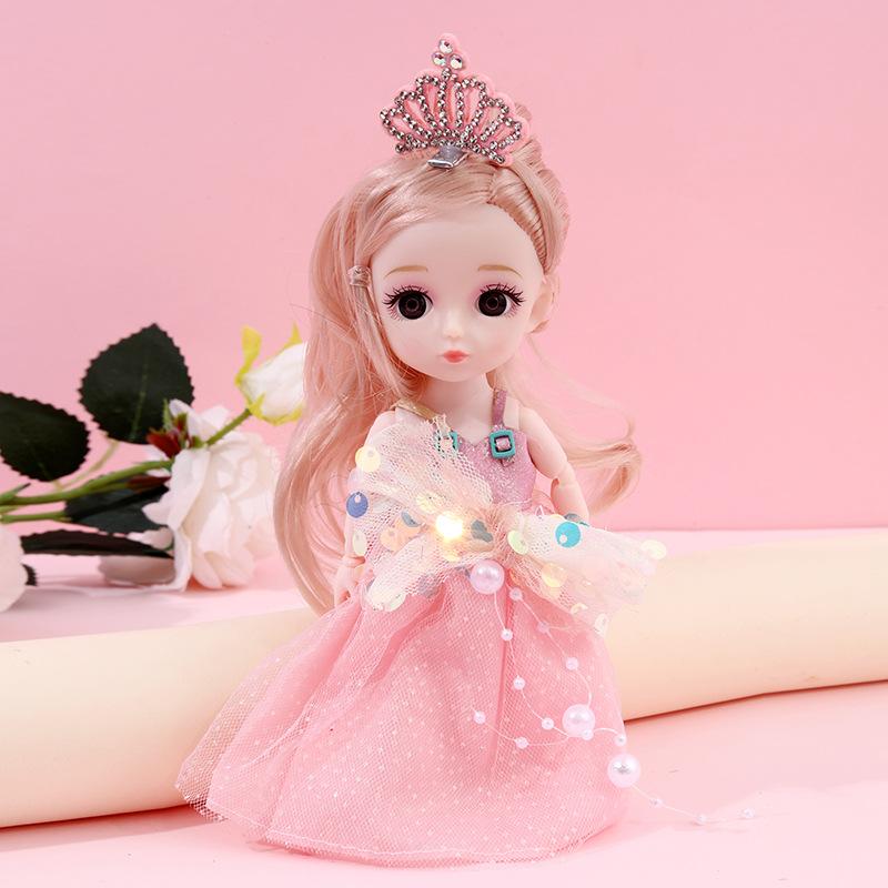 Dressup Doll 13 Joints 16cm Girl Birthday Gift Princess Children's Toy