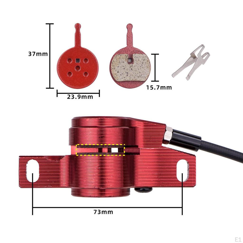Hydraulic Disc Brakes Set Aluminum Alloy for Bike
