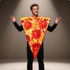 Pizza Costume Novelty Apparel Lightweight for Cosplay, Stage Wear, Adults, Men