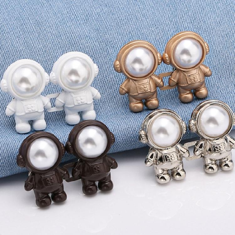 Detachable Jean Button Clasps Adjustable Waist Buckle Snap Pants Waist Tightener