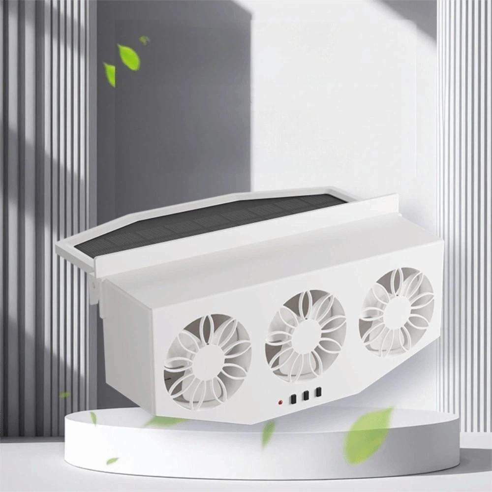 Low Energy Consumption Solar Powered Car Ventilator Solar Powered Exhaust Fan Vehicle Cooling