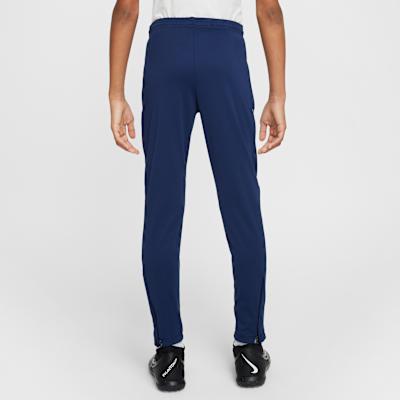 Kids' Teenagers Nike Knitted Sweatpants AcademySwoosh Midnight Marine Blue/Midnight Marine Blue/White