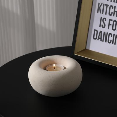 1Pcs Donut Circles Aromatherapy Candles Round Creative Home Candles Home Decoration Bedroom Flameless Romantic Birthday Gift Wax