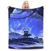 Hollow Knight Funny Games Blanket Lightweight Thin Flannel Novelty Gift  Throw Blankets Quilt