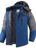 Cross-Border Outdoor Windproof Plus-Size Fleece-Lined Winter Windbreaker Jacket for Skiing and Fishing