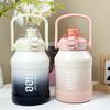 1100ml Large Thermos Vacuum Flask Stainless Steel Portable Thermos Bottle Outdoor Sports Water Bottle Travel Mug Gem Flask