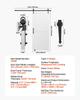 Sliding Barn Door with Hardware Kit 914 X 2134mm MDF Panel PVC Surface