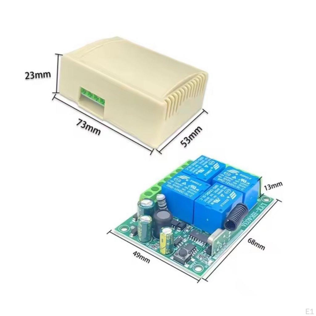433MHz Switch Receiver Low Power Input 433 MHz for Gate, Garage