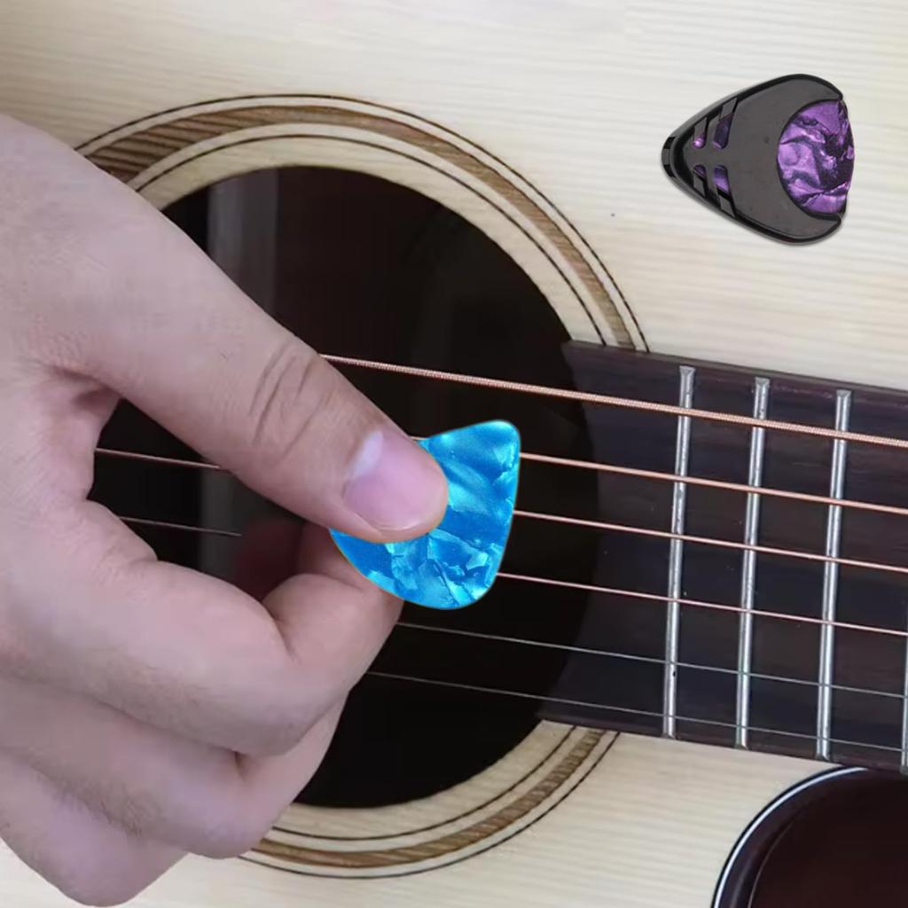 No-Brand Colorful Acoustic Guitar Picks for Beginners, 0.46mm