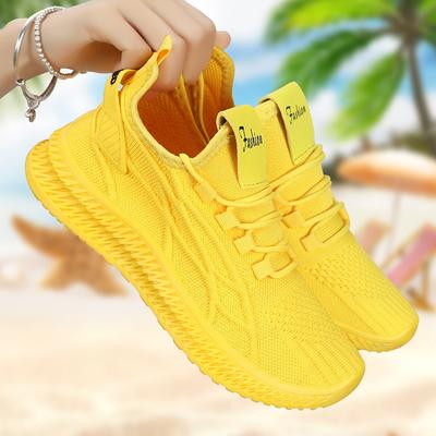 Chaussures Femme 2025 Été Nouvelle Mode Chaussures Décontractées Temu Envoyer Chaussures de Sport Tendance en Mesh Respirant