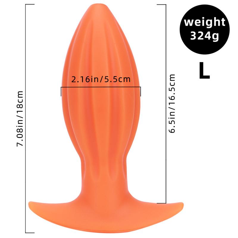 Saugnapf Hinterhof Großer Analplug Fisting Training Weite Analdehnung Silikon Übergröße Analplug Dildo